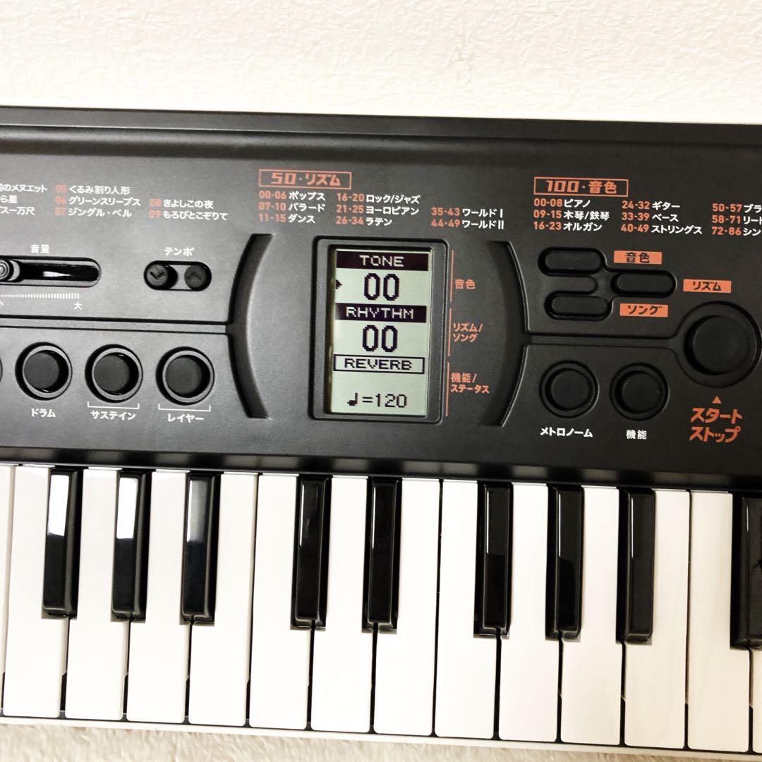 CASIO キーボード Casiotone SA81 ブラック ホワイト