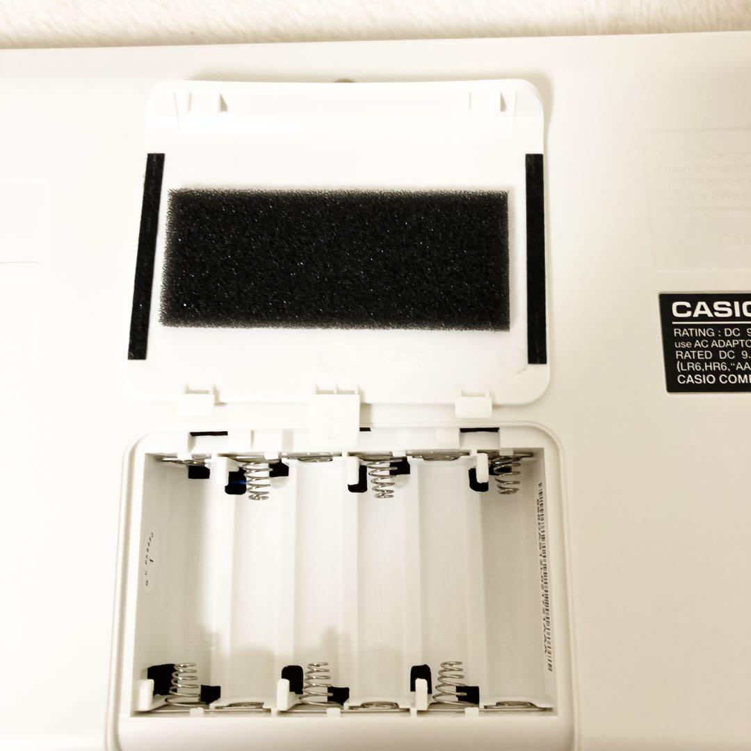CASIO キーボード Casiotone SA81 ブラック ホワイト