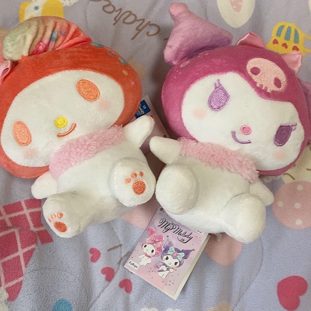 【新品未使用】メロクロ展 マイメロディ クロミ マスコット マイメロディとクロミの特別展が池袋パルコなど全国で