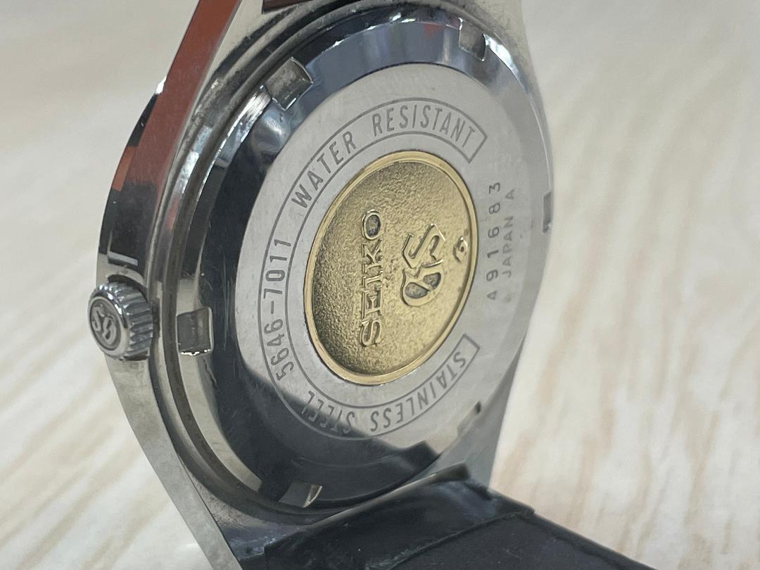 SEIKO GS グランドセイコー 5646-7011 ハイビート 自動巻き