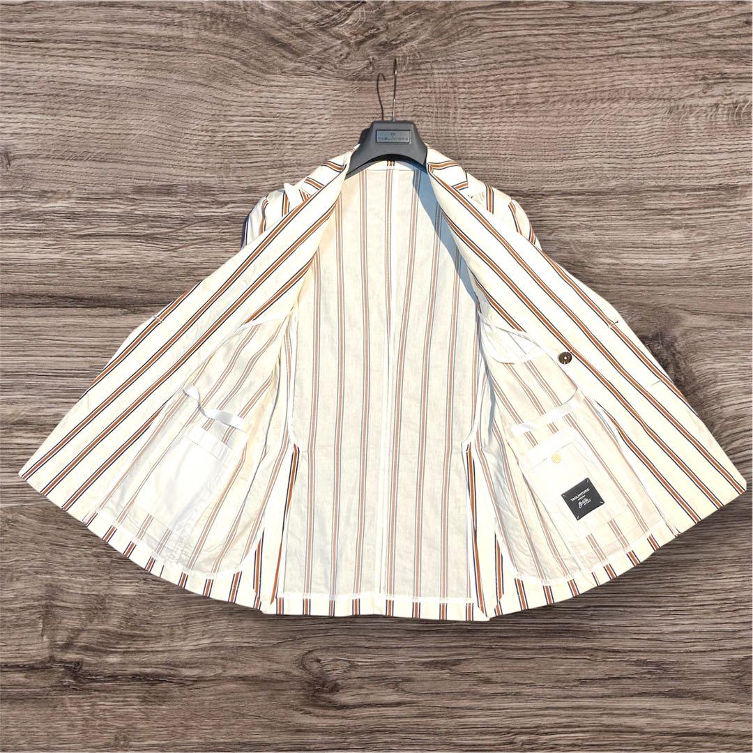 【春夏に最適】TAGLIATORE ダブルブレトシャツジャケット