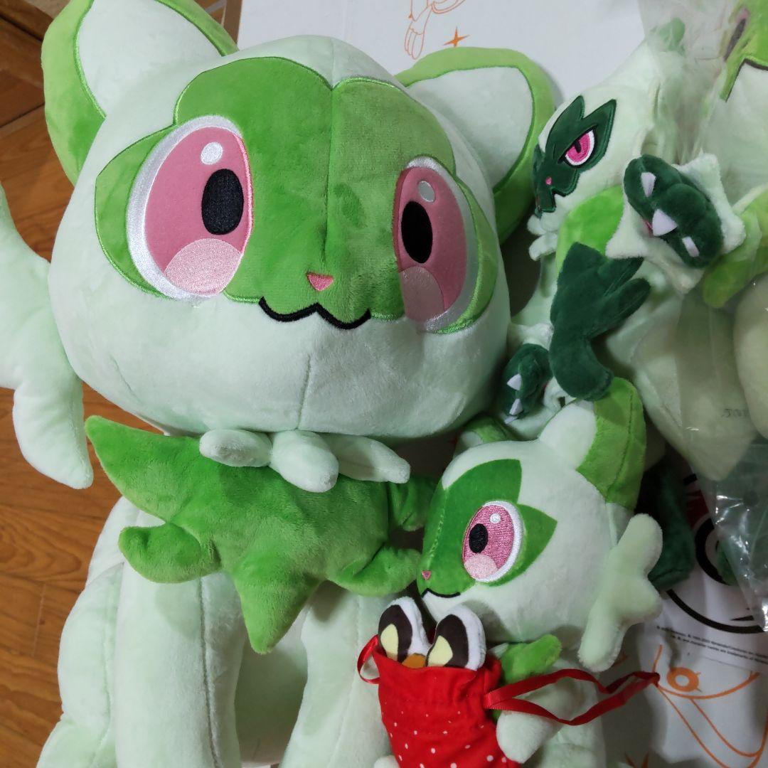 Amazon.co.jp: ポケモンセンターオリジナル ぬいぐるみ ニャオハ