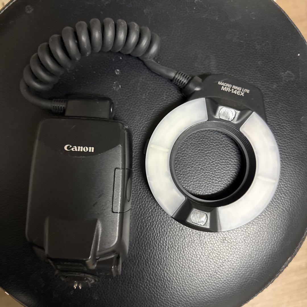 Canon MR-14EX マクロリングライト　　歯科キヤノン60Dにて使用