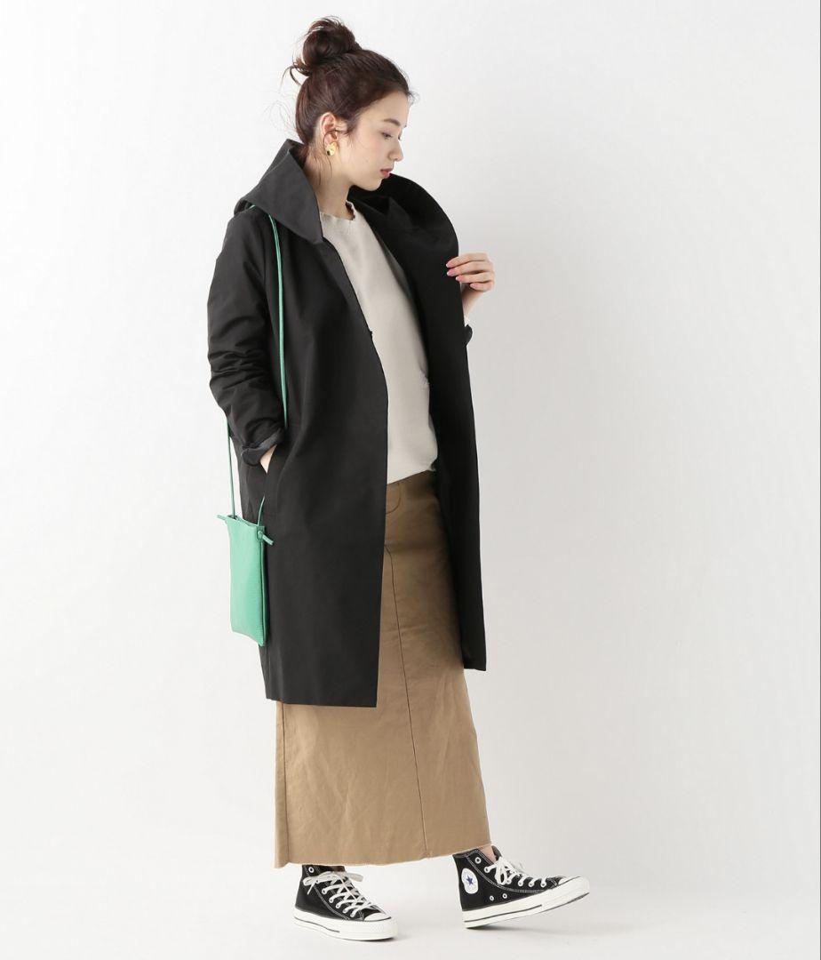完成品 JOURNAL グログランフードロングコートオンライン STANDARD ジャケット・アウター