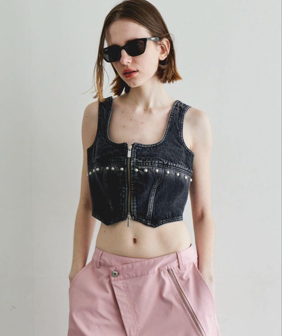 misa　MAISON SPECIAL　スタッズデニムビスチェ 完売品