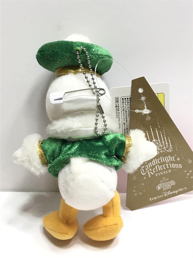 ディズニー　ドナルドダック　ぬいぐるみバッチ　６種セット　タグ付き　未使用品