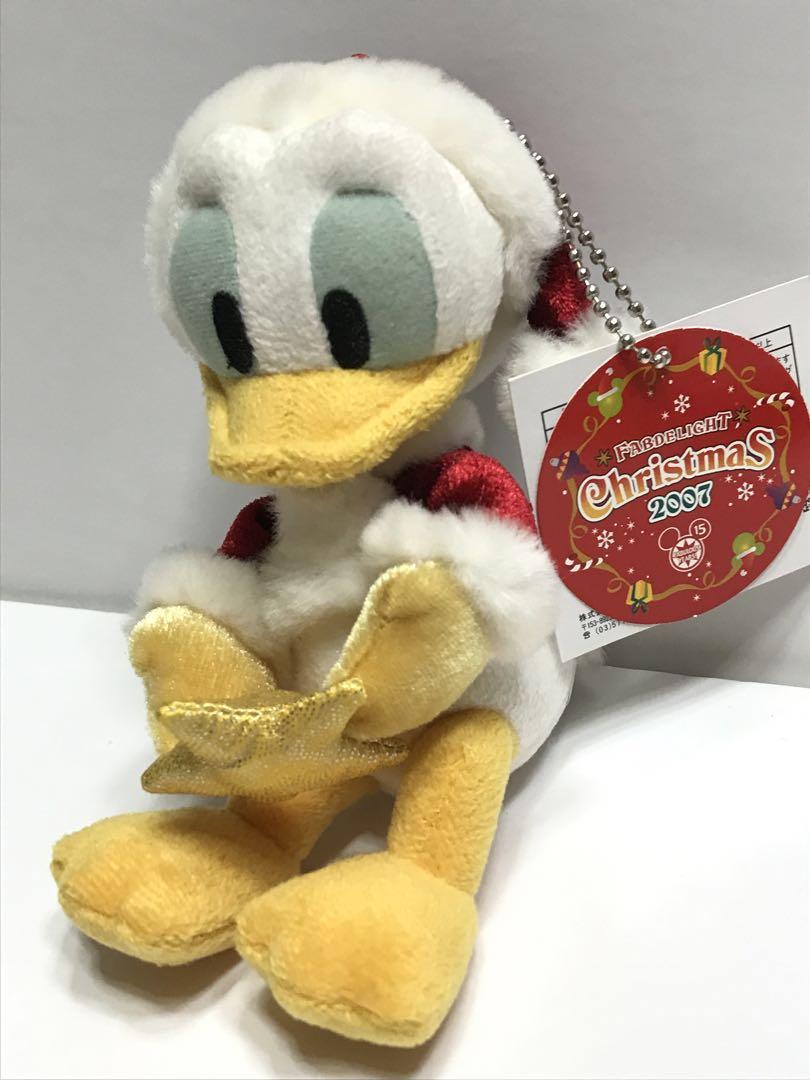 ディズニー　ドナルドダック　ぬいぐるみバッチ　６種セット　タグ付き　未使用品