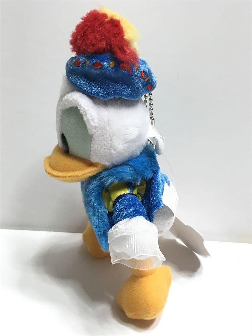 ディズニー　ドナルドダック　ぬいぐるみバッチ　６種セット　タグ付き　未使用品