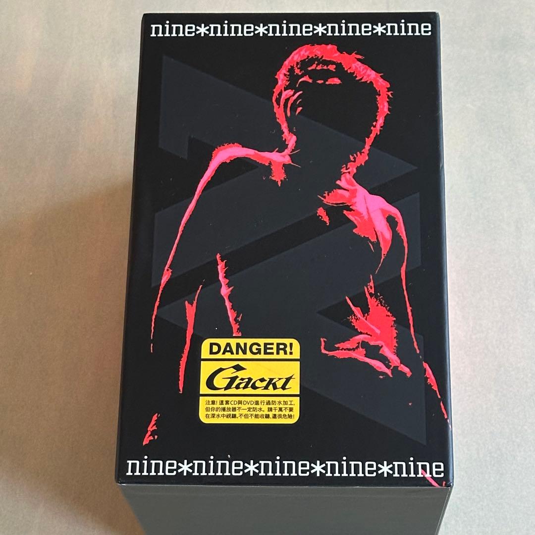 GACKT nine*nine 限定BOX CD DVD - メルカリ