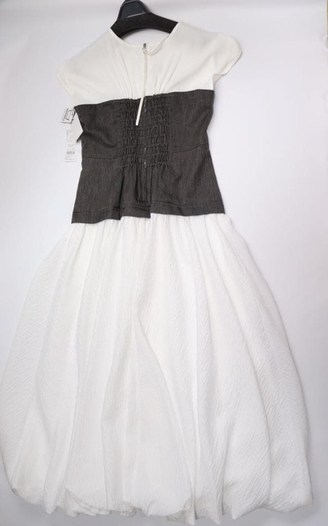 定価29,700円 新品 エレンディーク ビスチェドッキングワンピース バルーン