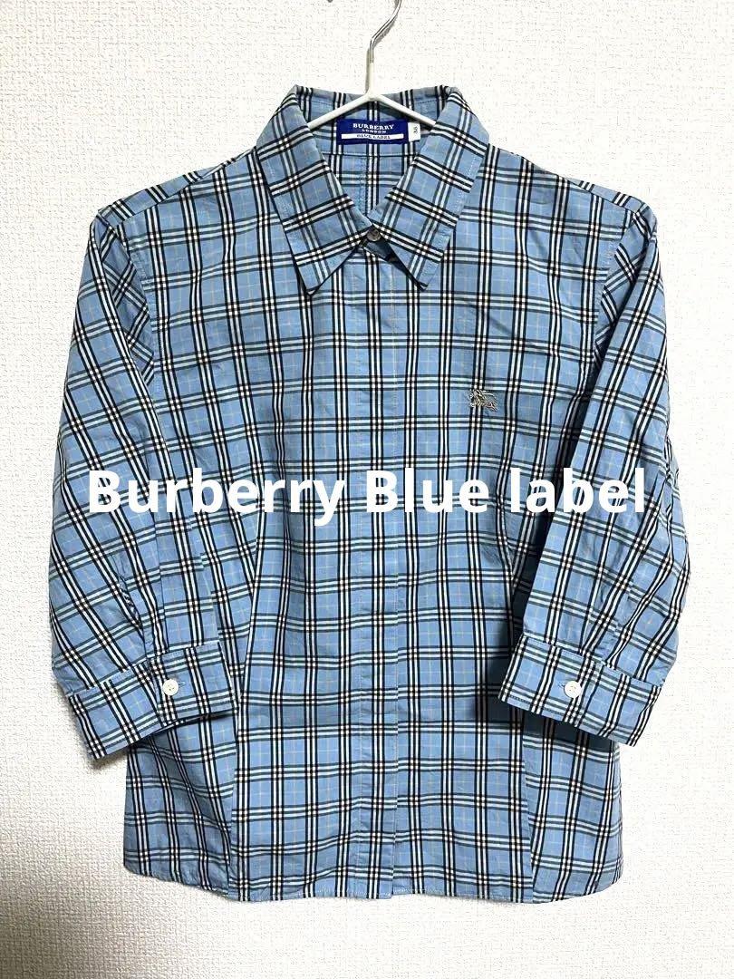 Burberry Blue label 七分シャツ/ブラウス