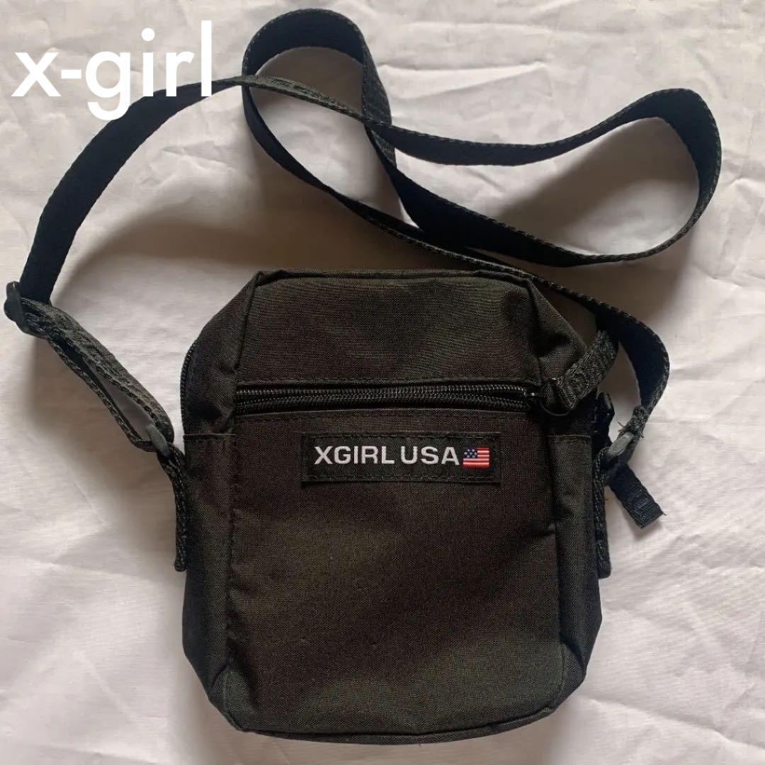 ショルダーバッグ エックスガール x-girl USA 日本正規代理店品 ショルダーバッグ エックスガール x-girl USA 日本正規代理店品