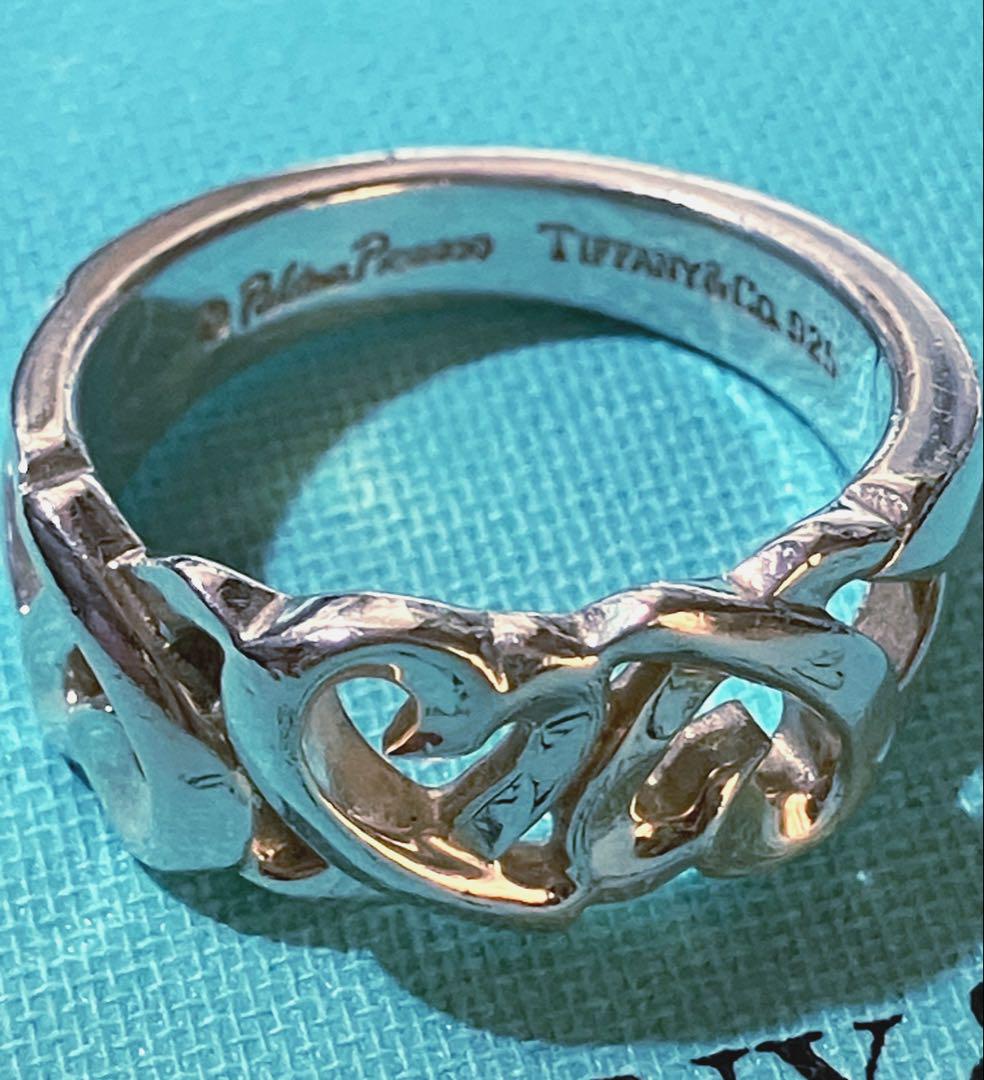 あやこ　ティファニー TIFFANY＆Co. トリプルラビングハート