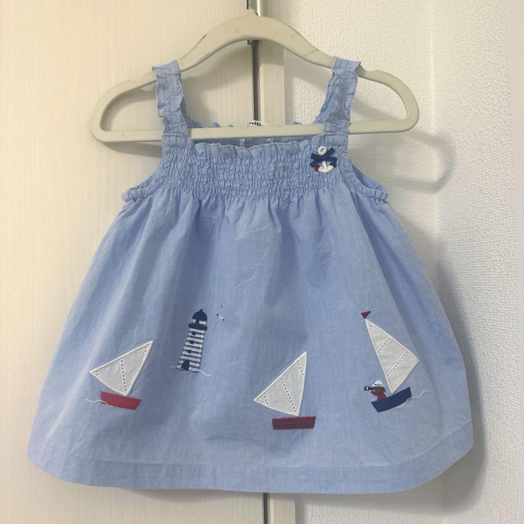新品未使用familiar マリン チュニック サイズ110 ファミリア familiar 新品 マリンチュニック 110 トップス