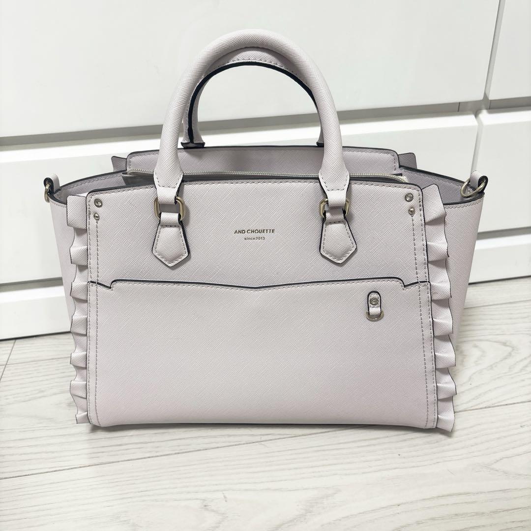 & chouette 痛バ アンドシュエット 推し事バッグ ラベンダー
