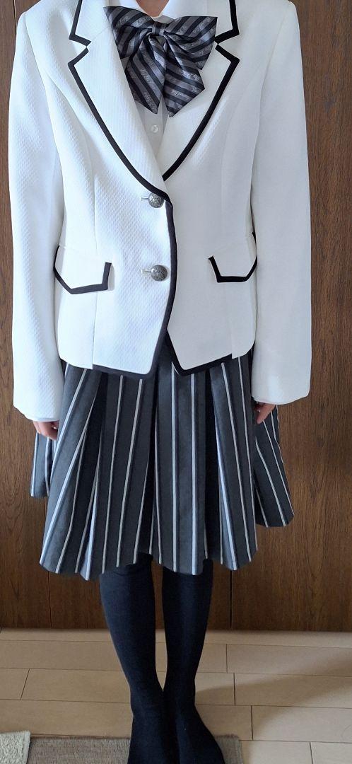 あい！キャサリンコテージ卒服 ジャケット ストライプスカート付き