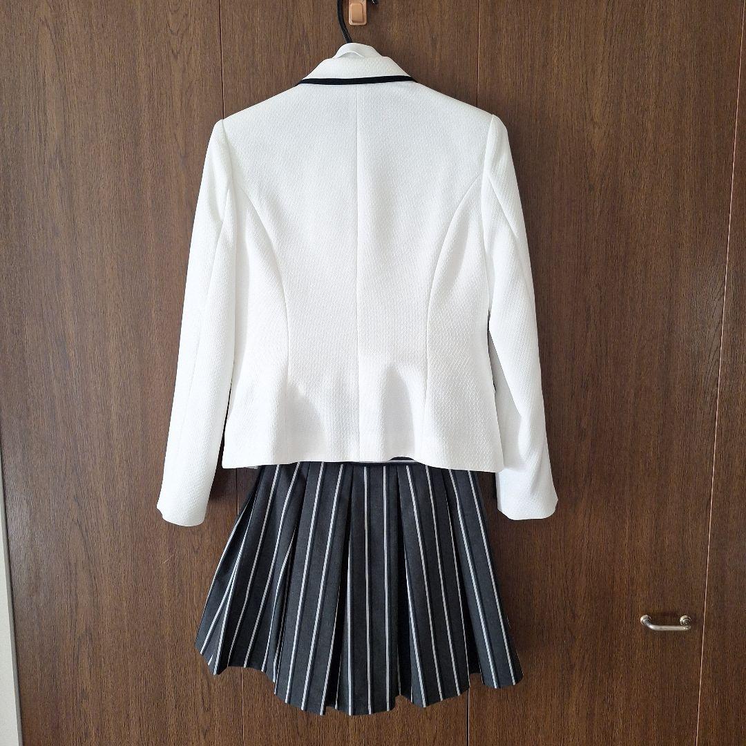 あい！キャサリンコテージ卒服 ジャケット ストライプスカート付き