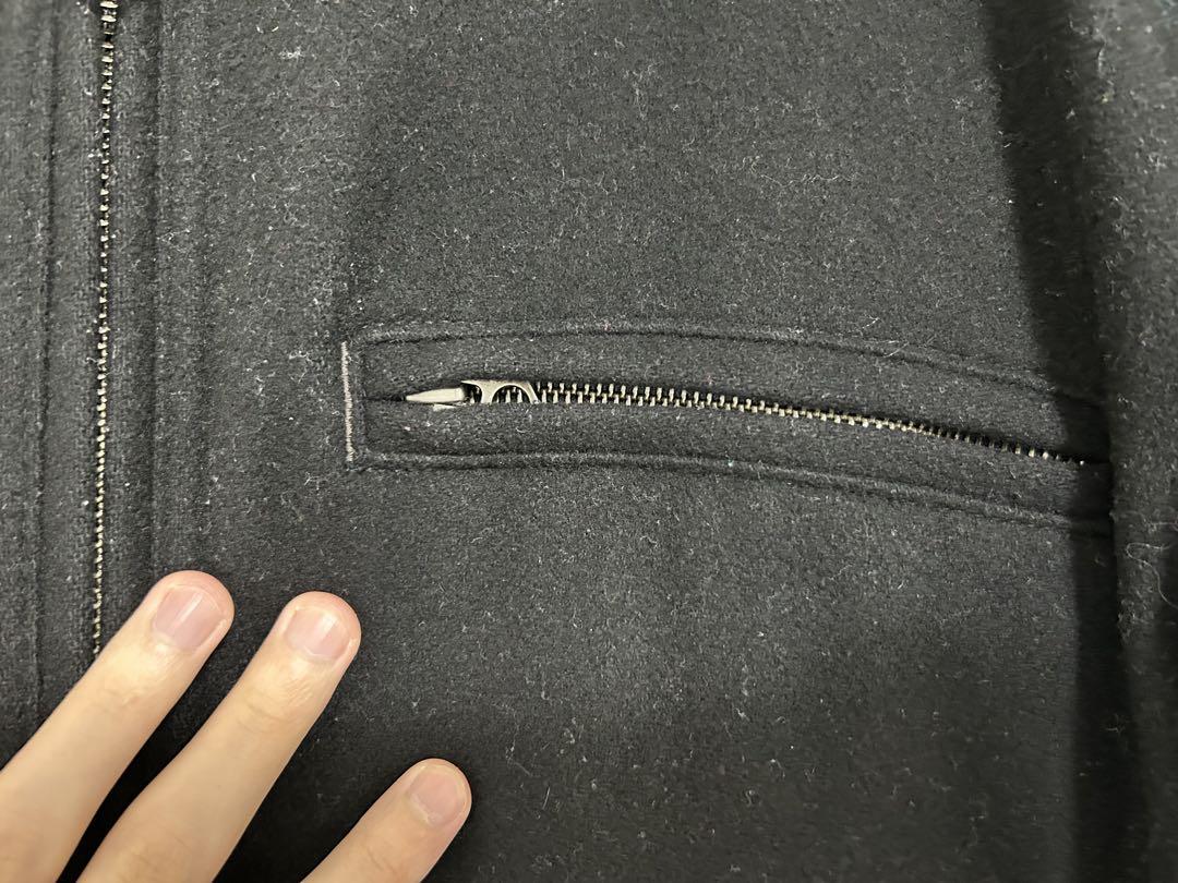 old gap ウールジャケット　スポーツジャケット　スウィングトップ　黒　90