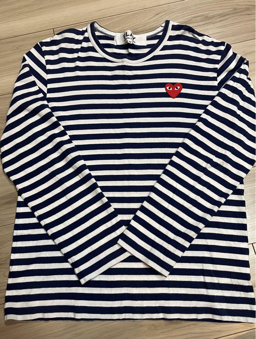 PLAY Comme des Garcons メンズ　長袖Tシャツ M