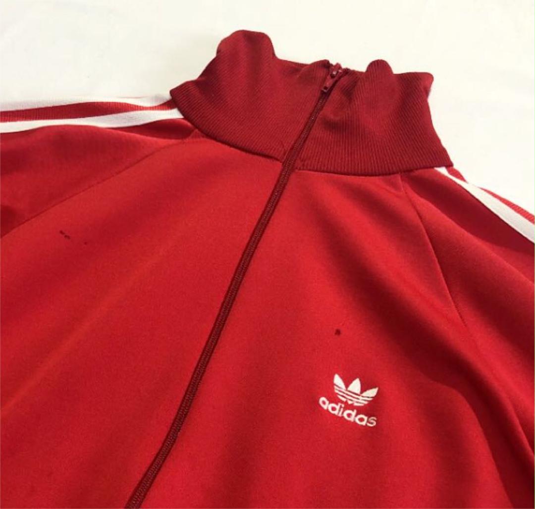 大得価 80s トラックジャケット 赤 TioKr-m35175857113 ADIDAS DESCENTE 安い人気SALE