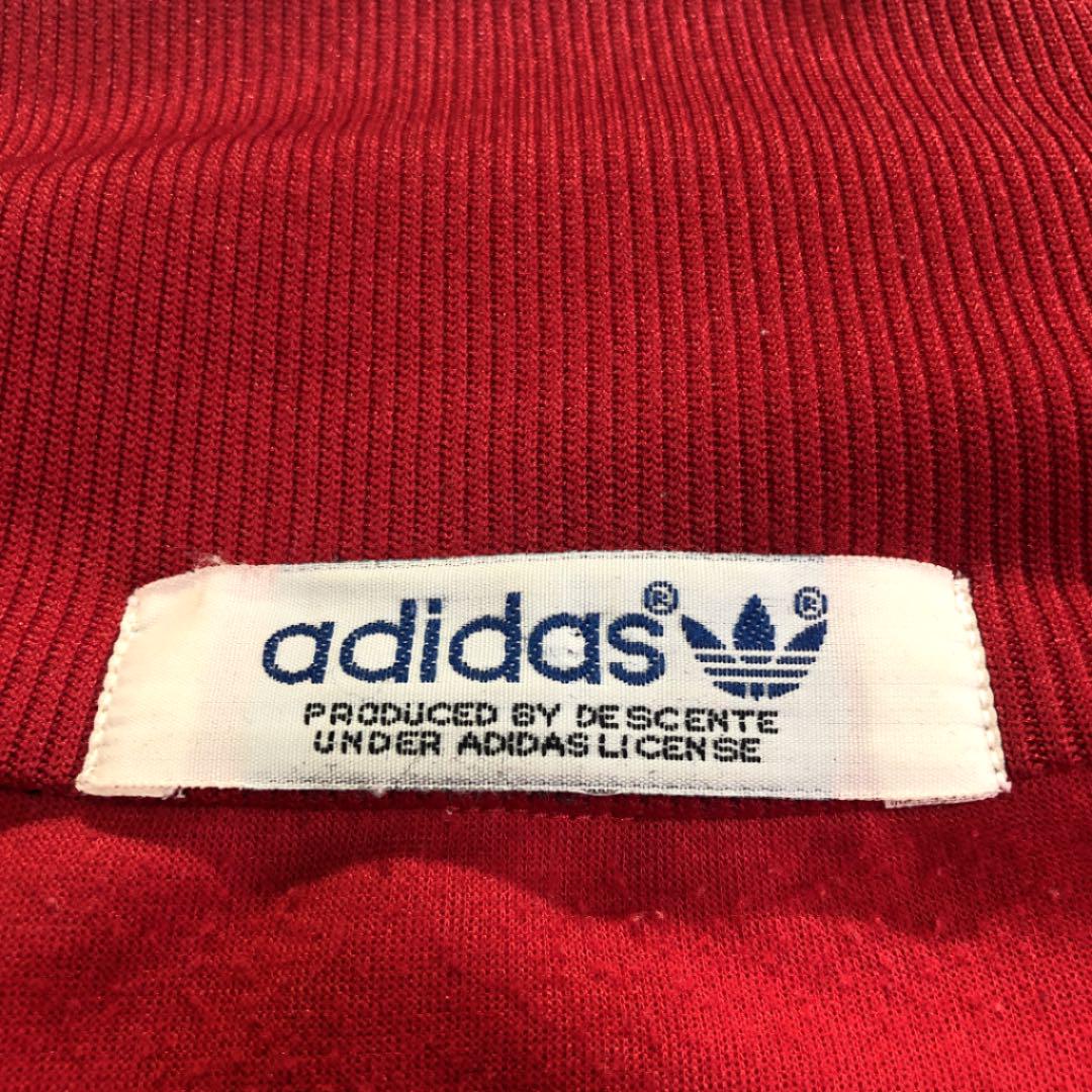 大得価 80s トラックジャケット 赤 TioKr-m35175857113 ADIDAS DESCENTE 安い人気SALE