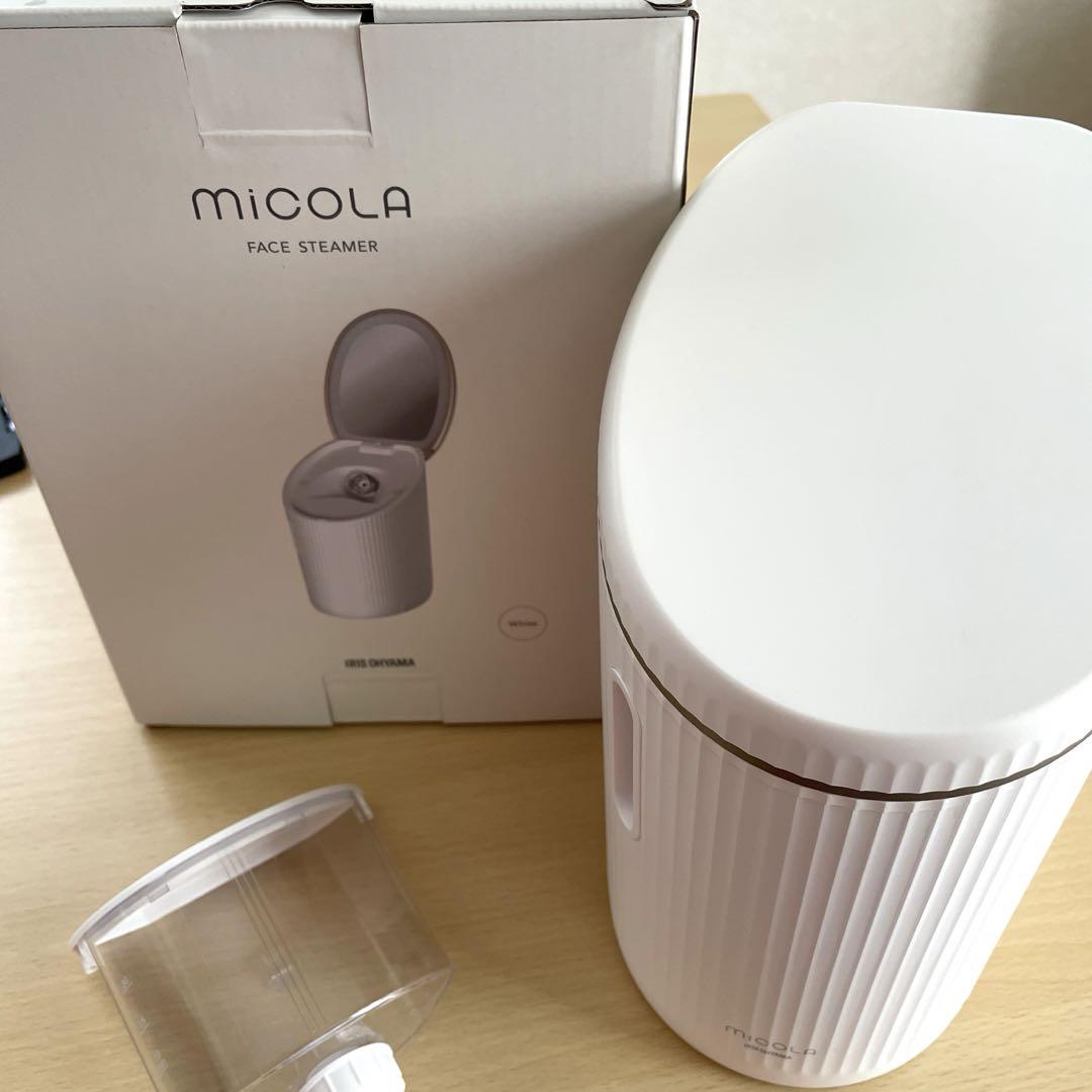 アイリスオーヤマフェイススチーマーmicola