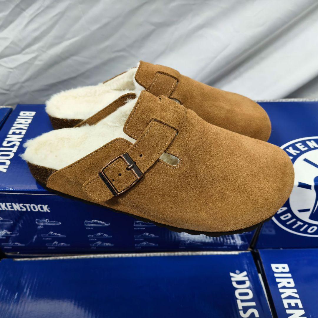 Shearling ビルケンシュトック ボストン シアリング ミンク 女