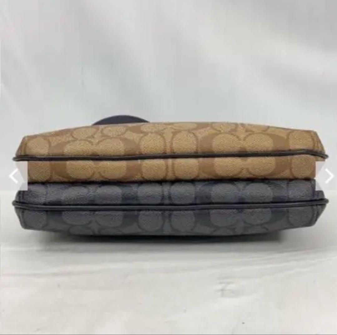 COACH シグネチャーエヴァレットクロスボディ　ショルダーバッグ