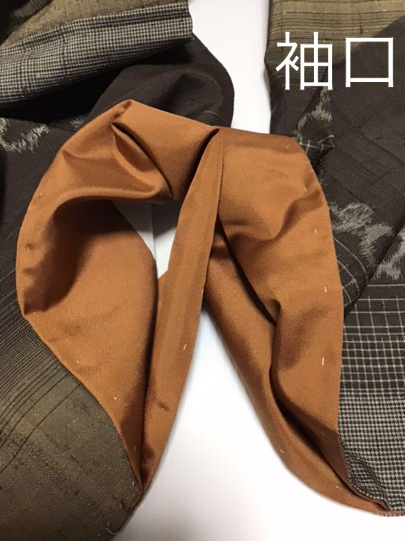 しておりま 和創 サイズ大きめ かっこいいデザインの正絹紬 大津天翔 Zi6Mg-m35177744465 しつけ糸 証紙付き ∈になります