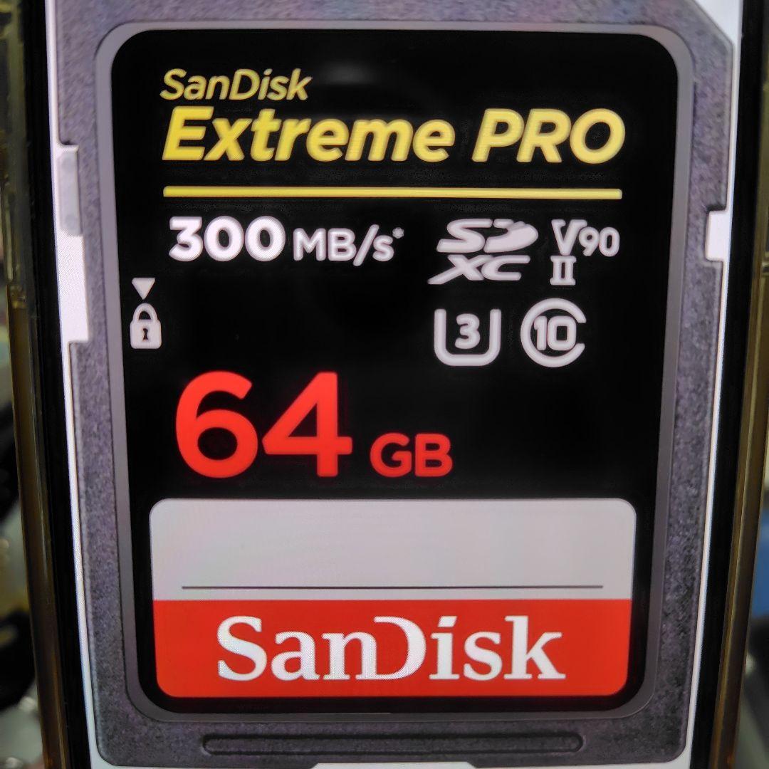 SanDisk Extreme PRO 64GB SDカード