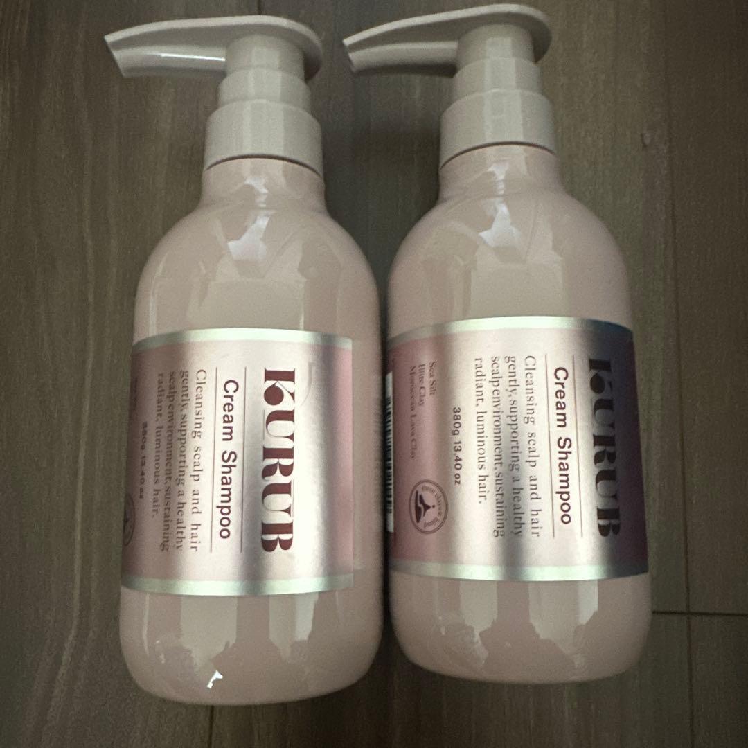 KURUB クリームシャンプー×2 - メルカリ