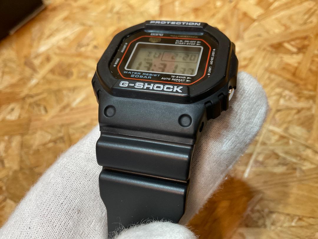 限定 美品 エイプ × カシオ G-SHOCK DW-5000 デジタル腕時計