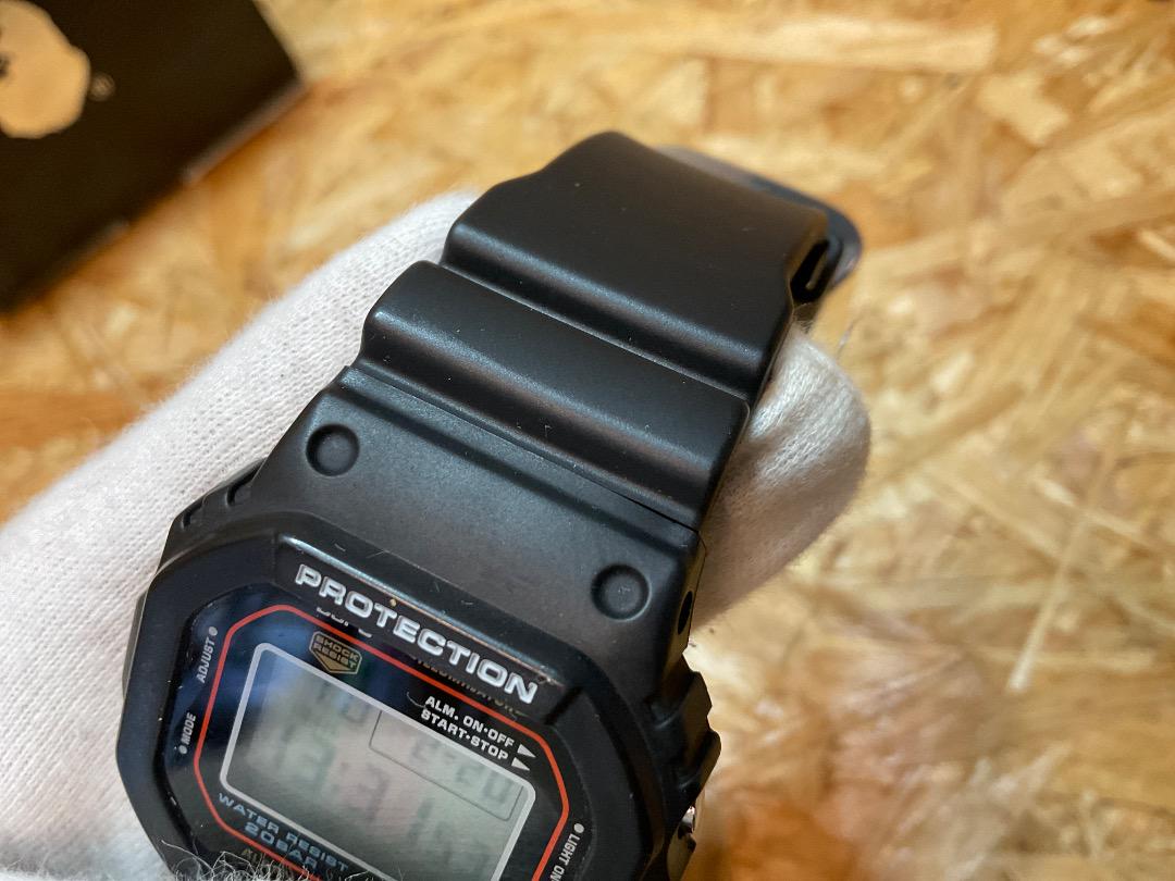 限定 美品 エイプ × カシオ G-SHOCK DW-5000 デジタル腕時計