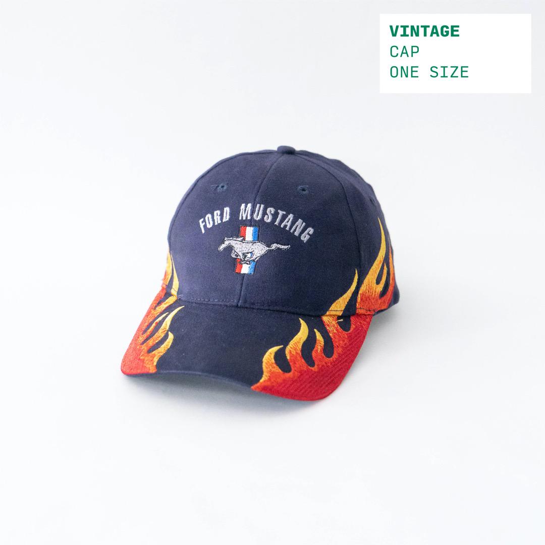 FORD MUSTANG フォード レーシング キャップ 6パネル 刺繍