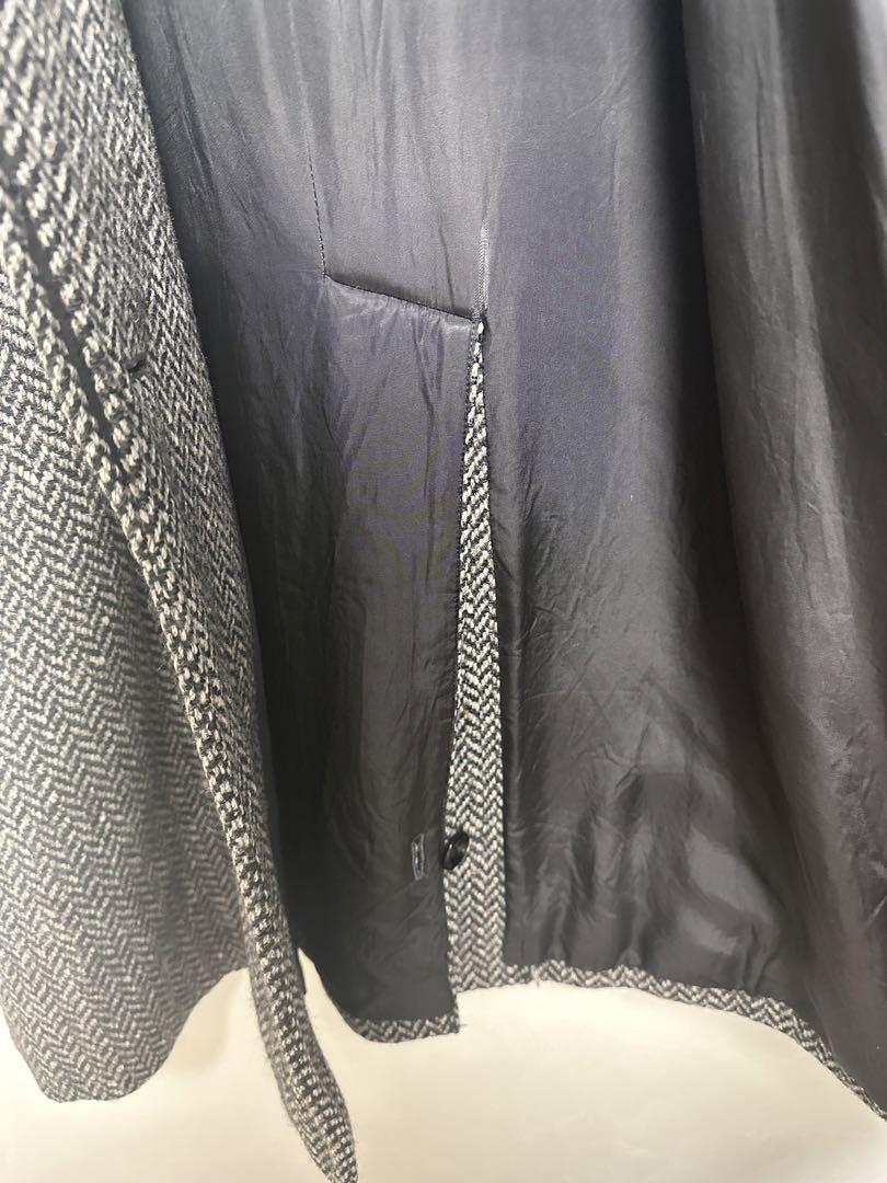 古着　Burberry ヘリンボーン柄　コート