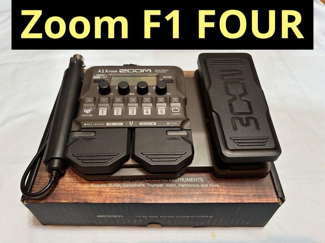 Zoom A1X FOUR アコースティック楽器用マルチエフェクター