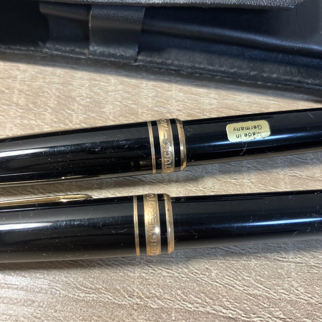 Montblanc ボールペン・万年筆セット 黒
