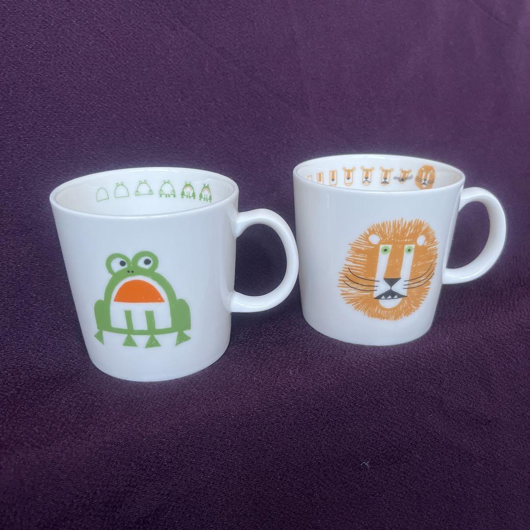 エド・エンバリーマグカップ2個セットライオン＆カエル セット