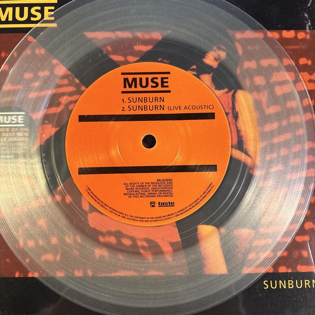 MUSE SUNBURN LIMITED EDITION 7”vinyl