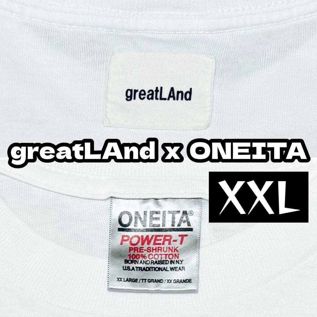 greatLAnd × ONEITA L/S PACK TEE - メルカリ