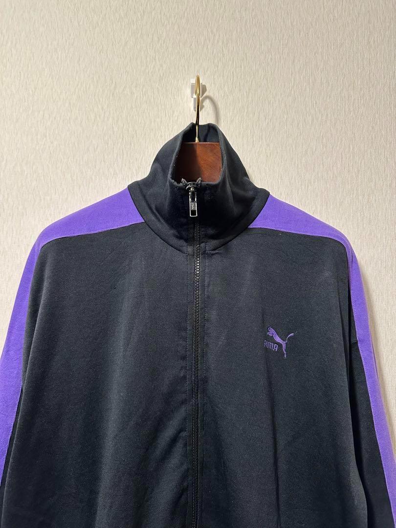 トップス PUMA 90s Purple x Black Track Jacket