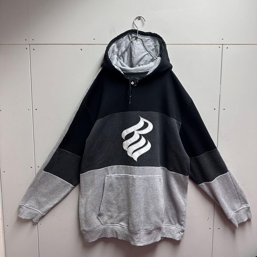 公式ファッションブランド通販サイト BIGサイズ3XL ROCA ロゴパーカー WEAR スケートボード