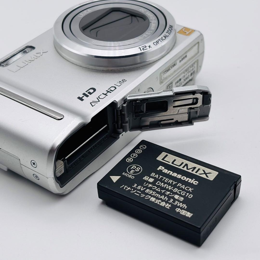 【動作確認済み】PANASONIC LUMIX DMC-TZ10 デジタルカメラ