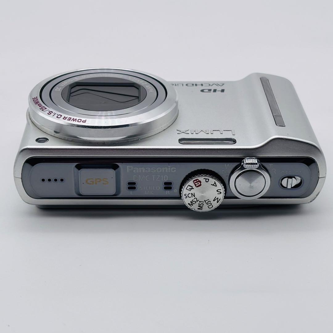 【動作確認済み】PANASONIC LUMIX DMC-TZ10 デジタルカメラ