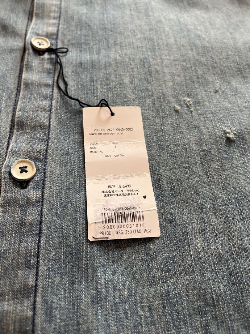 ポータークラシックCANNERY ROW DENIM SHIRT JACKET