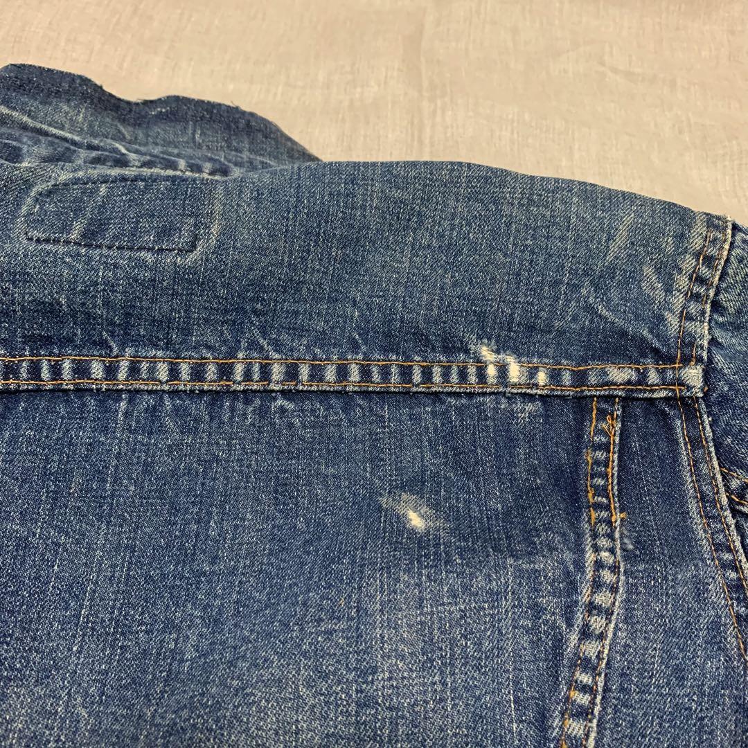60s リーバイス 71205 BIG E サイズ38?ケアタグ前 イエロー多数 画像14