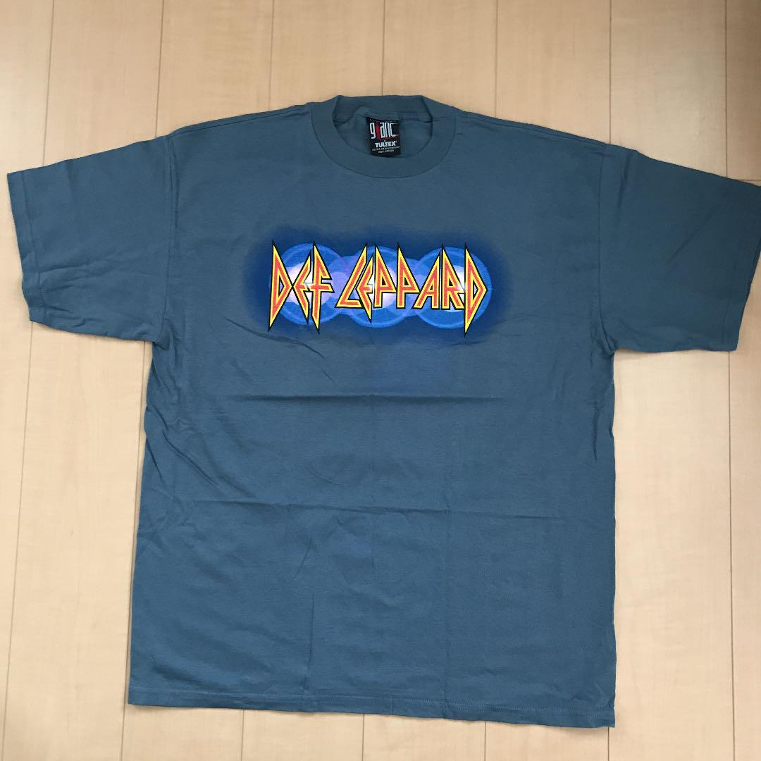 公式の店舗 新品 80s デッドストック tシャツ LEPPARD DEF ヴィンテージ - Tシャツ/カットソー(半袖/袖なし)