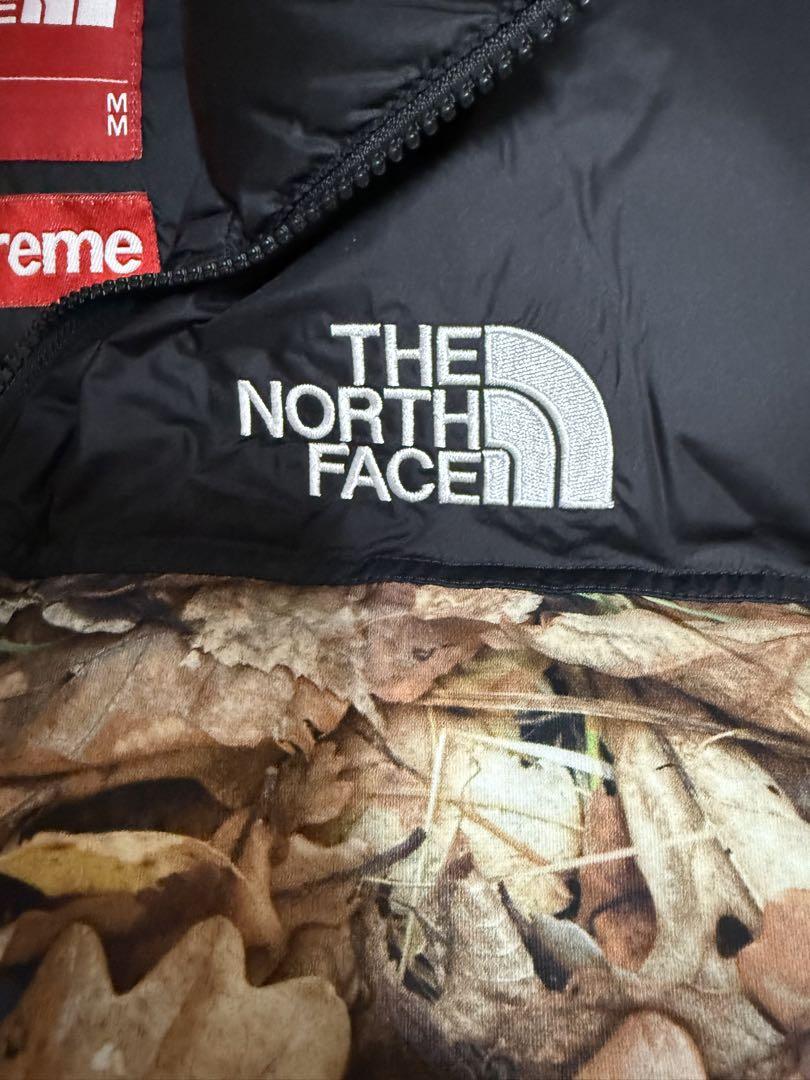 ジャケット・アウター Supreme The North Face Leaves Nuptse M