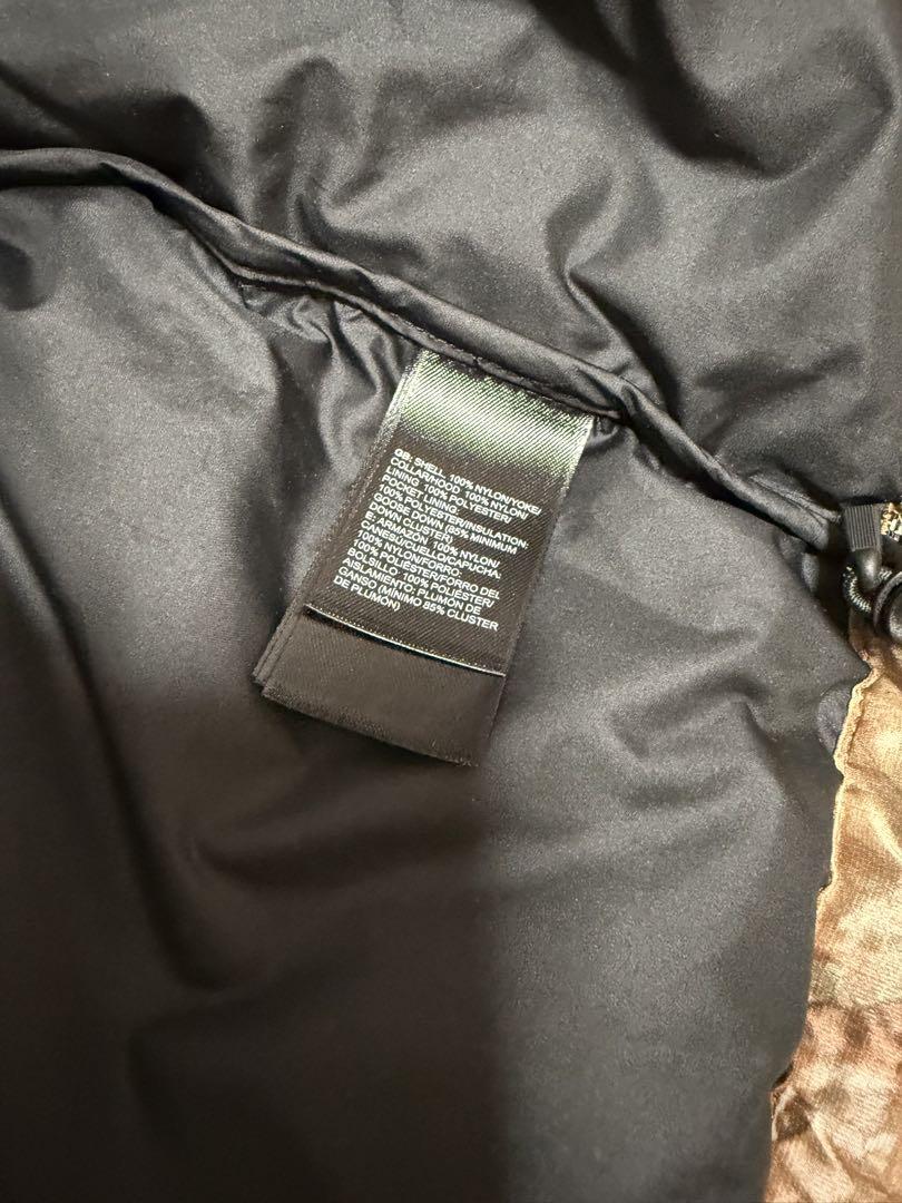 ジャケット・アウター Supreme The North Face Leaves Nuptse M