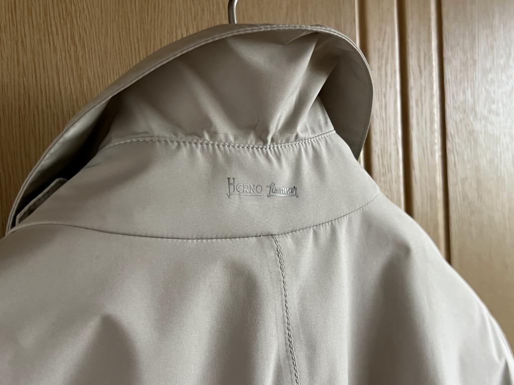 新品 ヘルノ HERNO ラミナー GORE-TEX ステンカラーコート 48